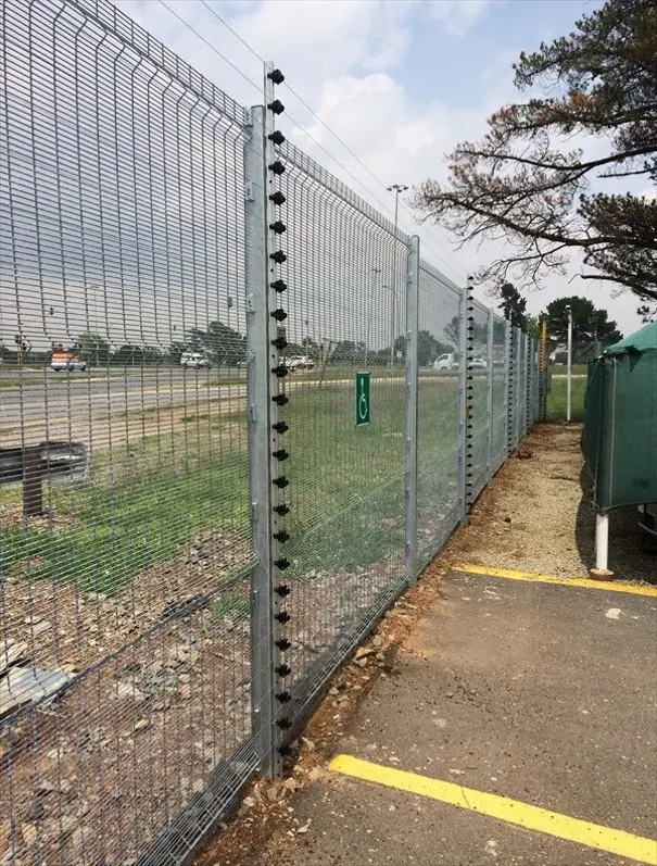 Industrial perimeter fencing